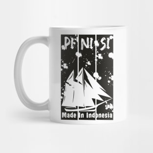 ethnic tshirt (pinisi - light) Mug